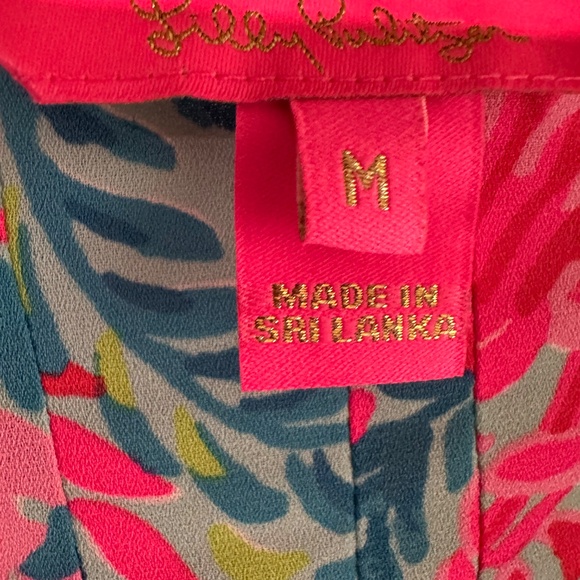 EUC Lilly Pulitzer Marilina Tunic Size Medium - Picture 10 of 11